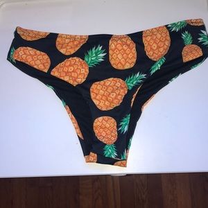Pineapple bikini bottoms
